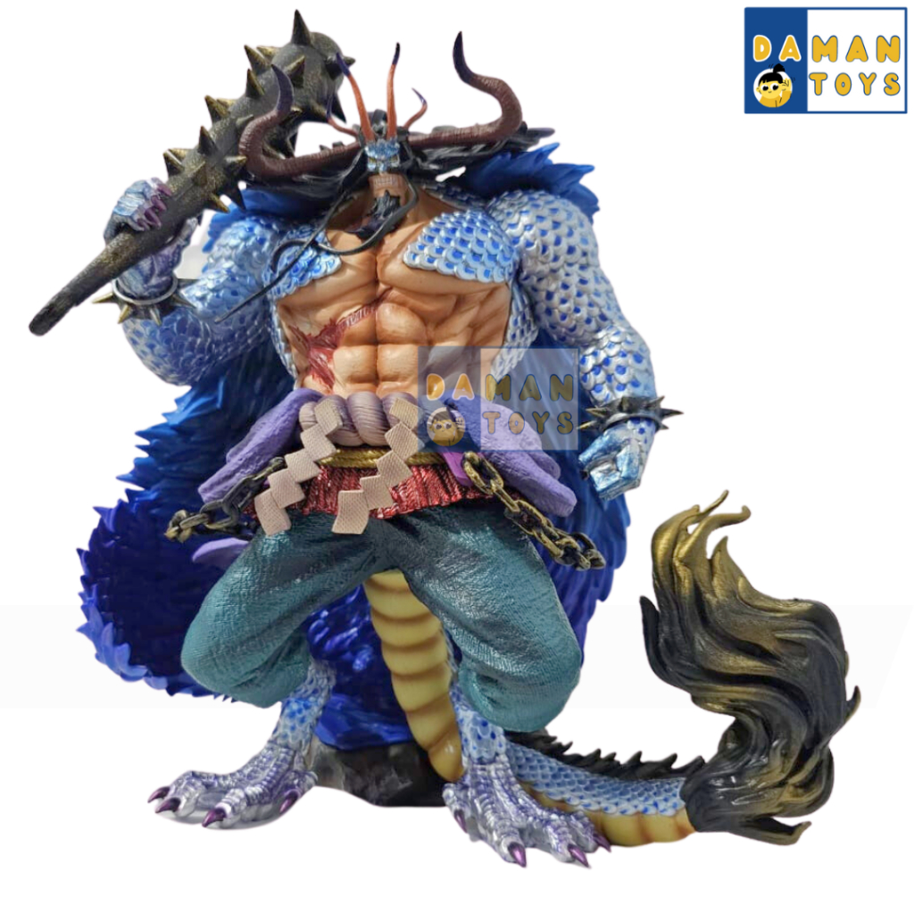 Jual One Piece Action Figure Kaido Azure Dragon Naga Biru | Shopee ...