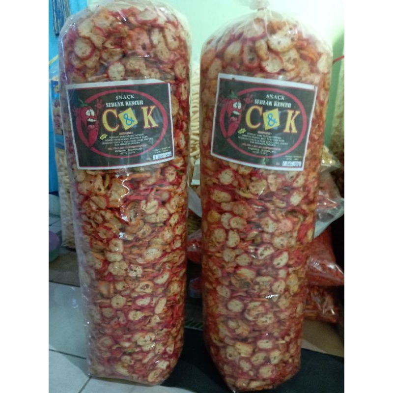 Jual Krupuk Seblak 200 Gr Pedas Daun Jeruk Shopee Indonesia