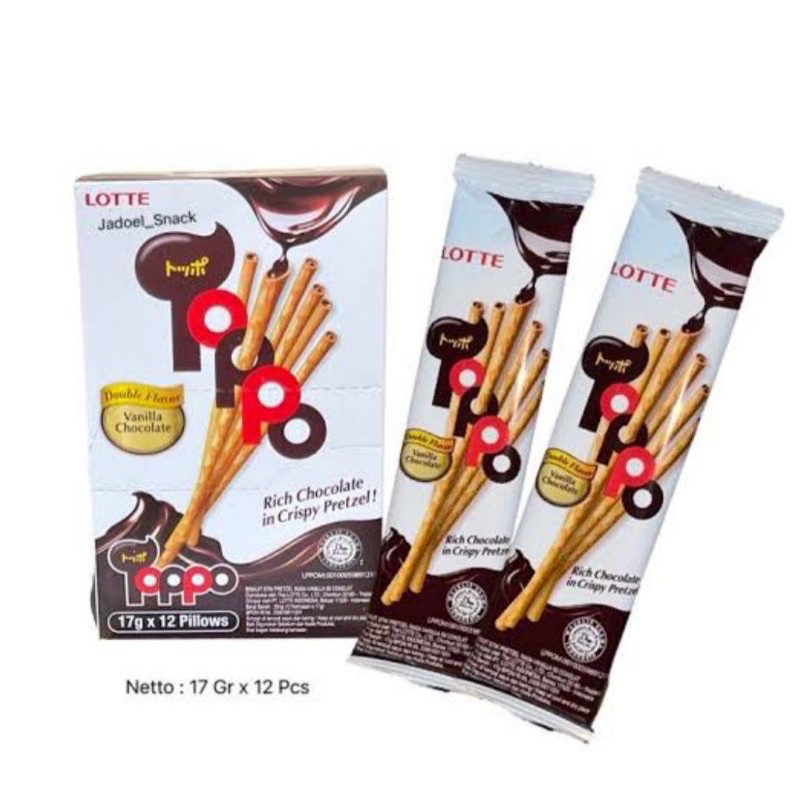 Jual LOTTE TOPPO HARGA MURAH ISI 12/PAK | Shopee Indonesia