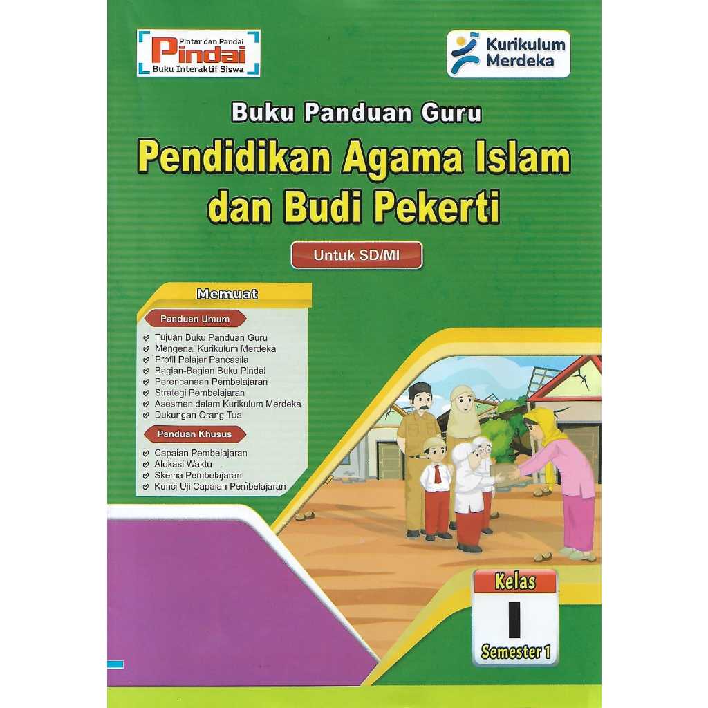 Jual Buku Panduan Guru PAI Kelas 1 SD/MI Semester 1 Kurikulum Merdeka ...