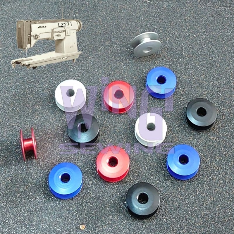 Jual Spul Aluminium BORDIR HIGHSPEED Spool Bobbin Mesin Jahit Industri Shopee Indonesia