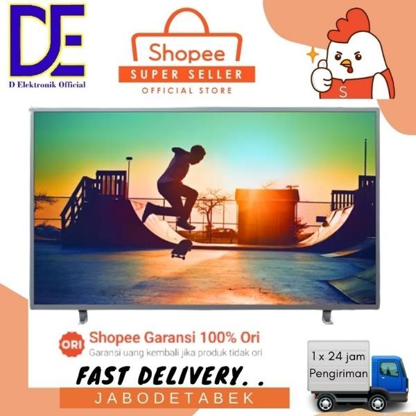 Jual Led philips 65PUT6703S/70 65 inch PUT6703S UHD 4K smart digital tv ...