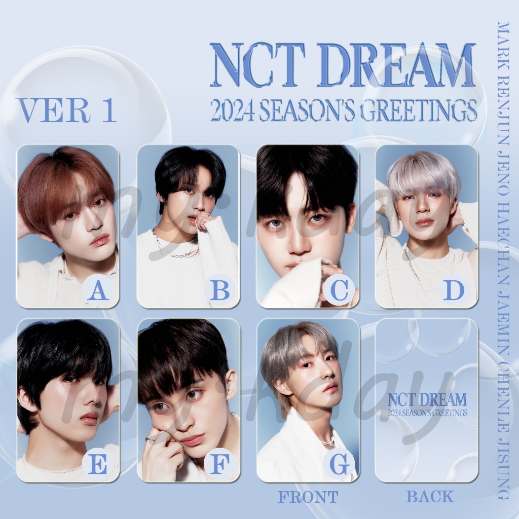 Jual Pc Photocard Nct Dream Season S Greetings Sisi