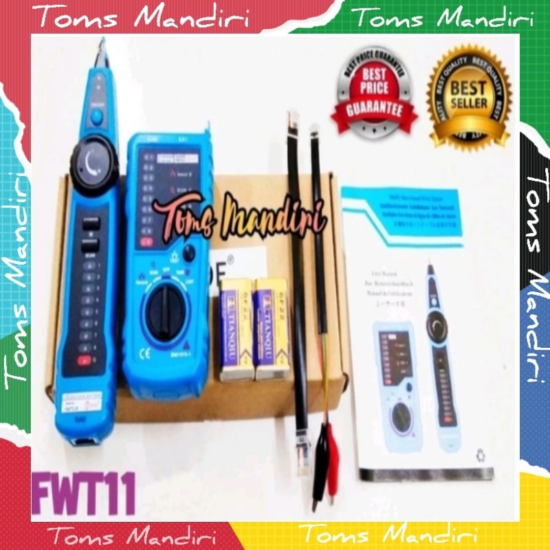 Jual FWT11 Network Wire Tracker RJ45 LAN Cable Tester Locator FWT-11 ...