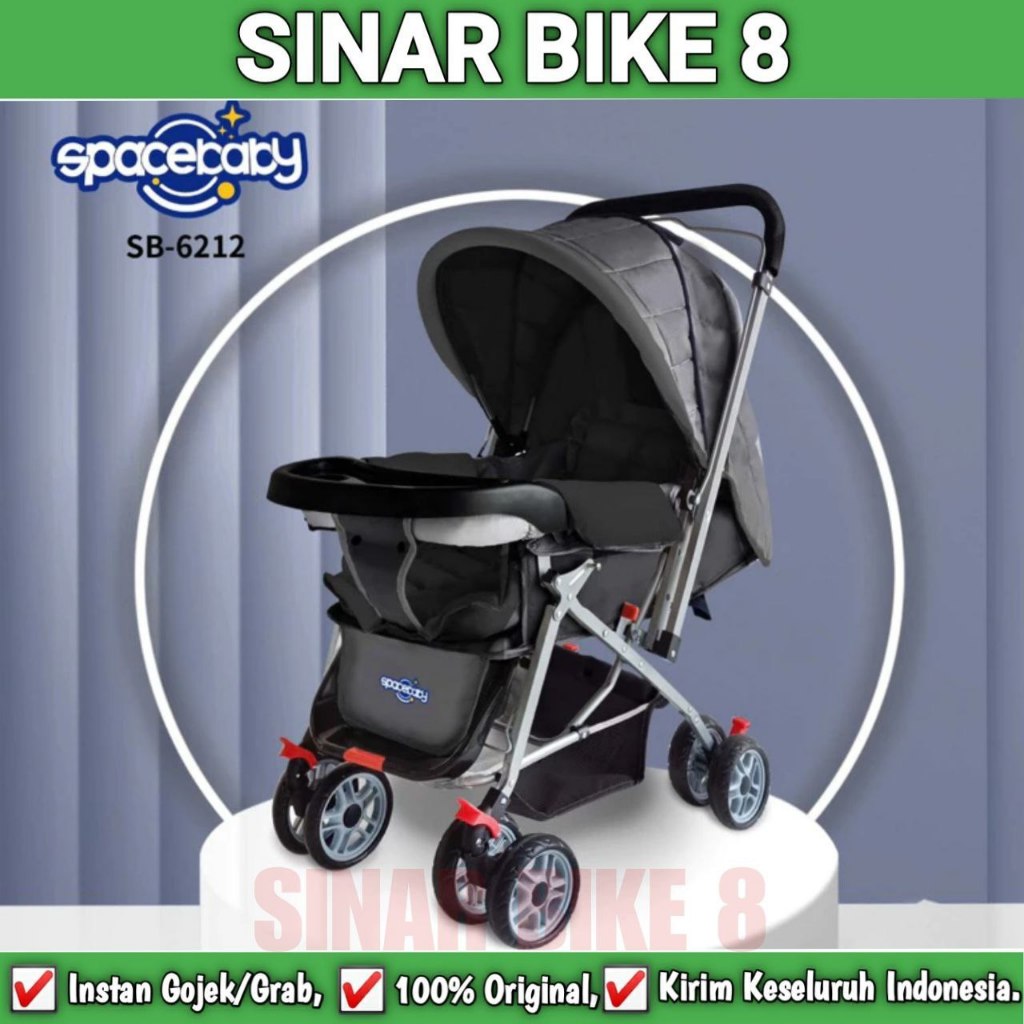 Jual Baby Stroller Kereta Dorong Bayi Spacebaby Sb 6202sb 6212sb