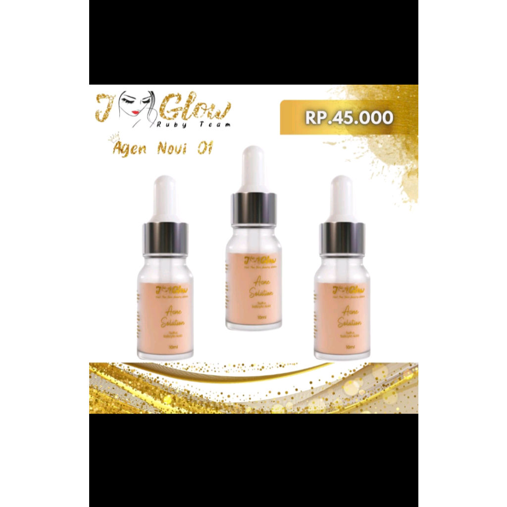 Jual JGLOW ACNE SOLUTION (SULFUR) Shopee Indonesia