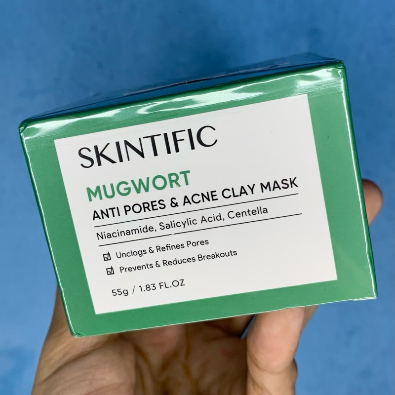 Jual Skintific Mugwort Anti Pores And Acne Clay Mask 55gr Shopee Indonesia 6150