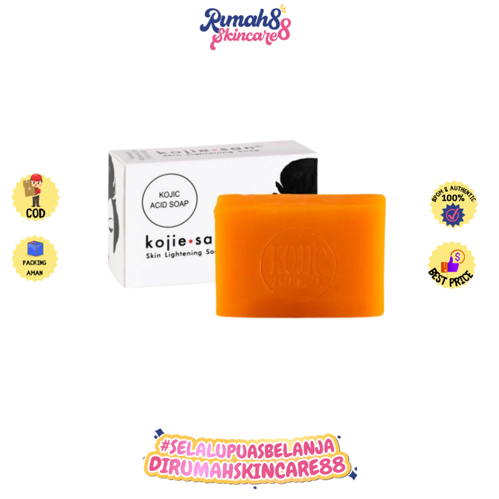 RSC 88 - KOJIE SAN Kojic Acid Soap Skin Lightening BPOM (Sabun Kojie San) kojiesan/ Paquito Lightening