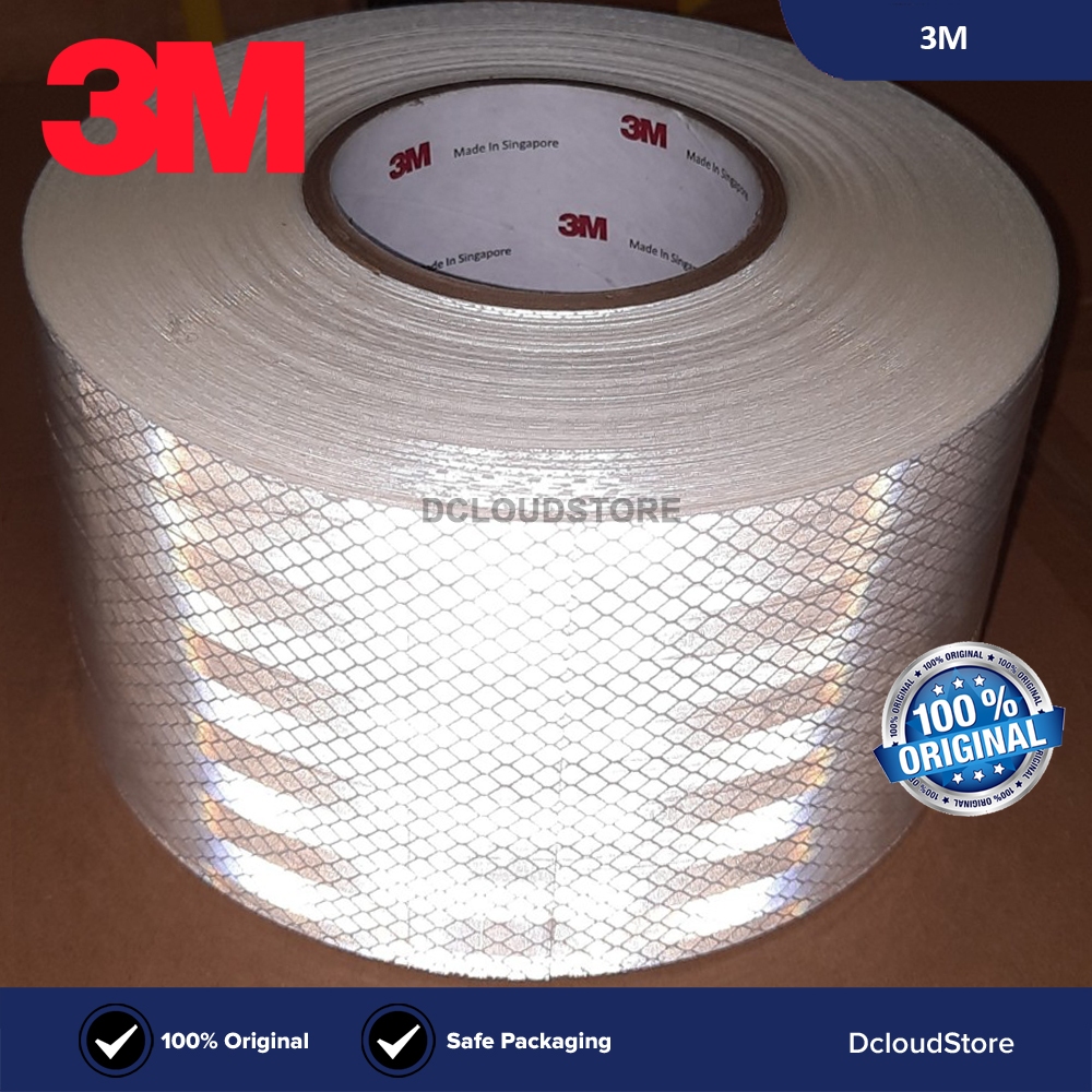 Jual Sticker 3M EGP Scotchlite Reflective Tape 10cm 12cm 15cm 20cm x ...