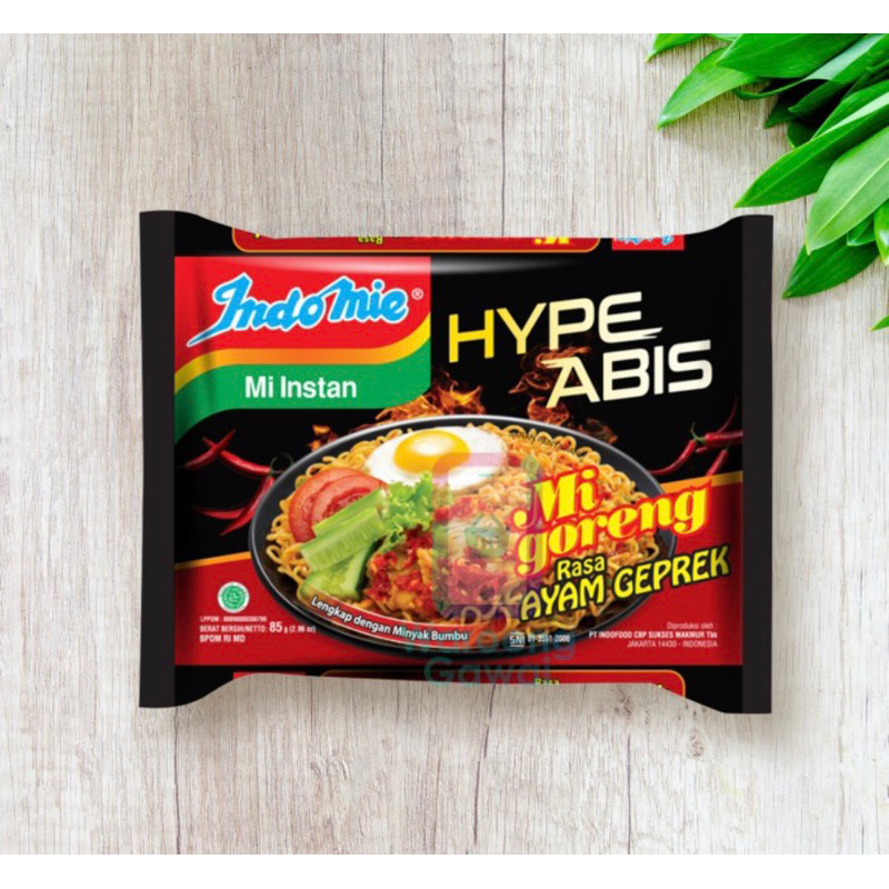 Jual INDOMIE HYPE ABIS AYAM GEPREK 85GR | Shopee Indonesia