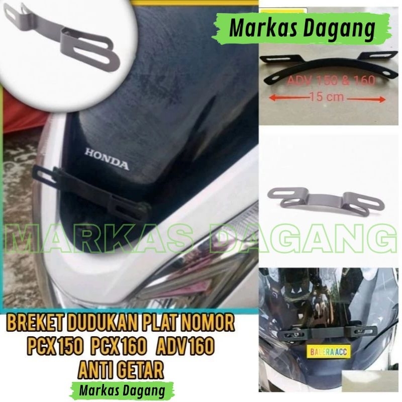 Jual Breket Dudukan Plat Nomor Depan Honda Pcx Adv Dan Pcx