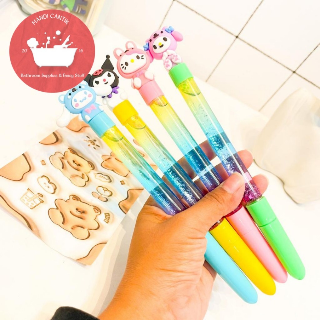 Jual PULPEN GLITTER SANRIO COSTUM PGL-1024 PEN BOLPEN PEN PENA LUCU ...