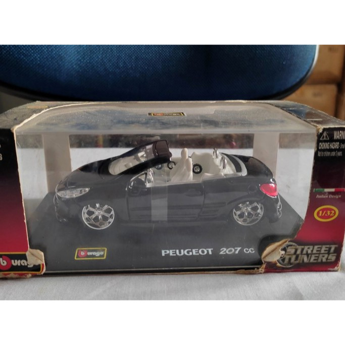 Jual MINIATUR BBURAGO 1/32 PEUGEOT 207 CC TUNING | Shopee Indonesia