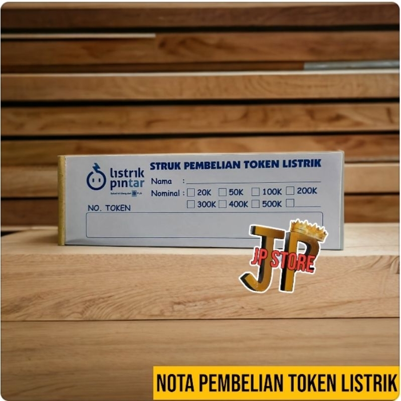 Jual STRUK PEMBELIAN TOKEN LISTRIK | NOTA TOKEN LISTRIK | Shopee Indonesia