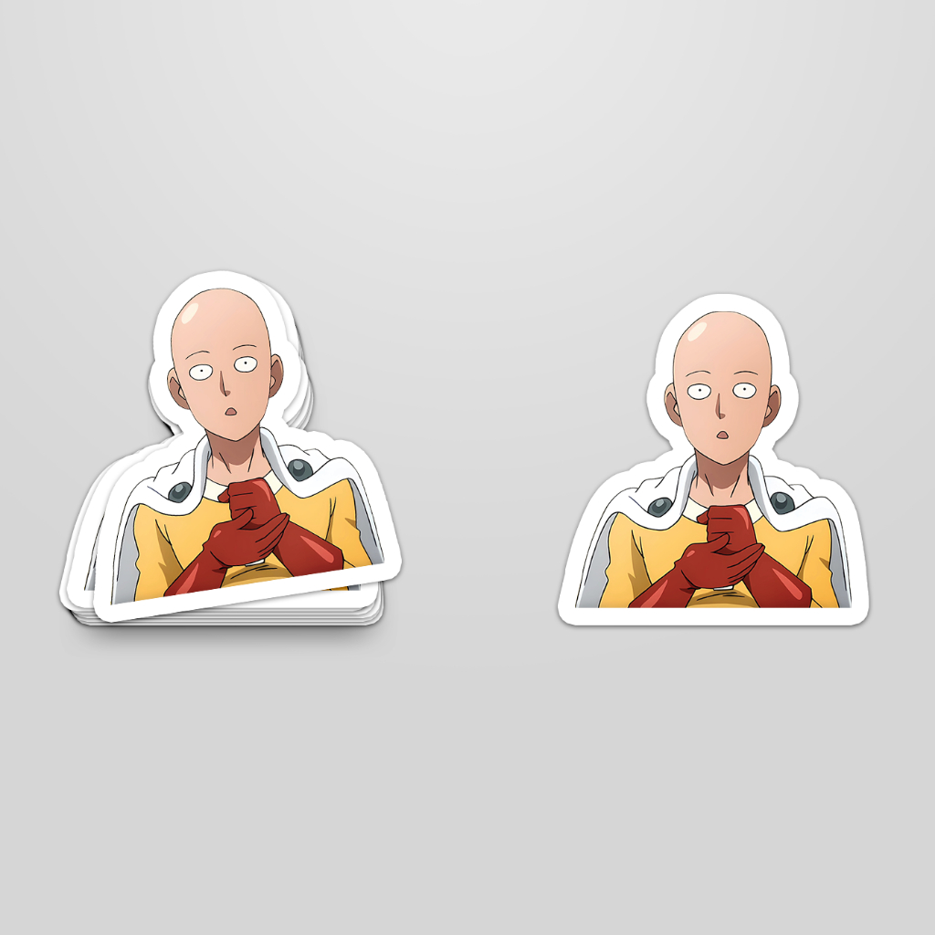 Jual STICKER PACK ONE PUNCH MAN SAITAMA | STICKER TUMBLER | STIKER ...