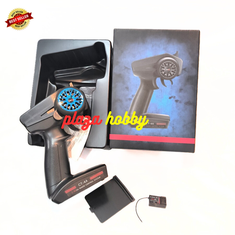 Jual Transmitter HOTRC CT4A 4CH rc car rc crawler rc boat MN WPL CT4A