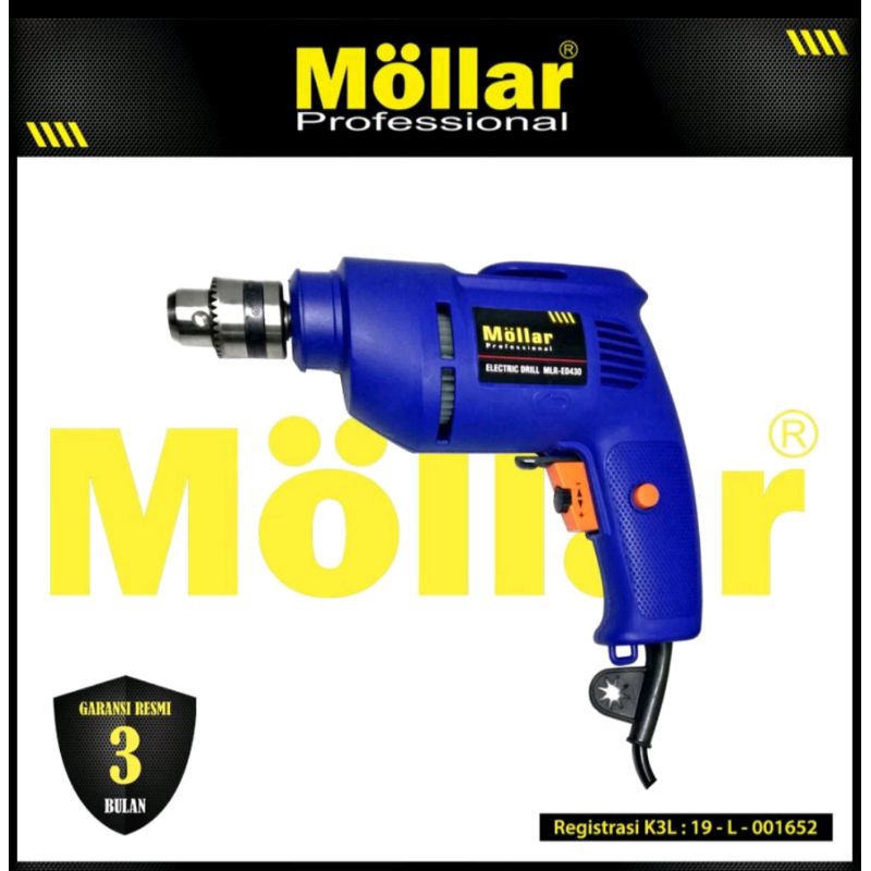 Jual MOLLAR ED325 Mesin bor Tangan listrik 10 mm Electric Drill ...