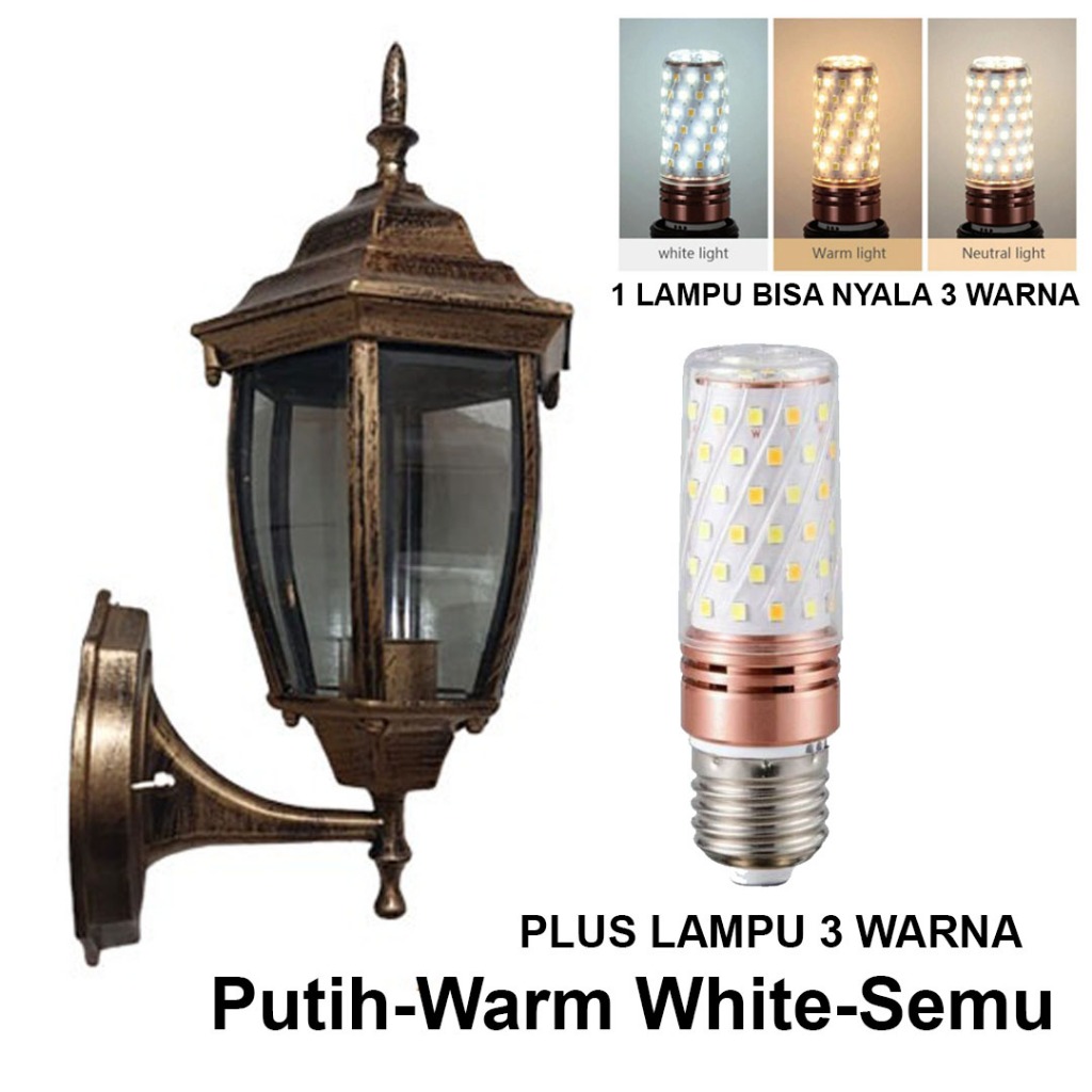 Jual Lampu Dinding Outdoor Model Vintage Klasik | Shopee Indonesia