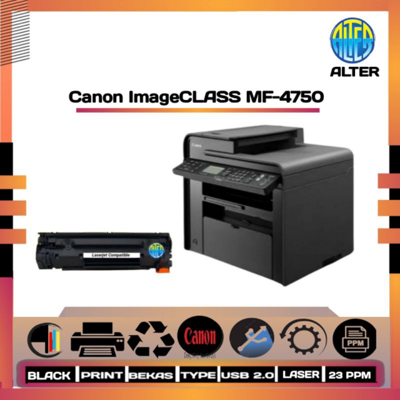 Jual Printer Canon imageCLASS MF4750 Shopee Indonesia