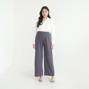 Rose Basic Cullote Premium CF1797 By SONIA Kulot Highwaist Basic Panjang Karet