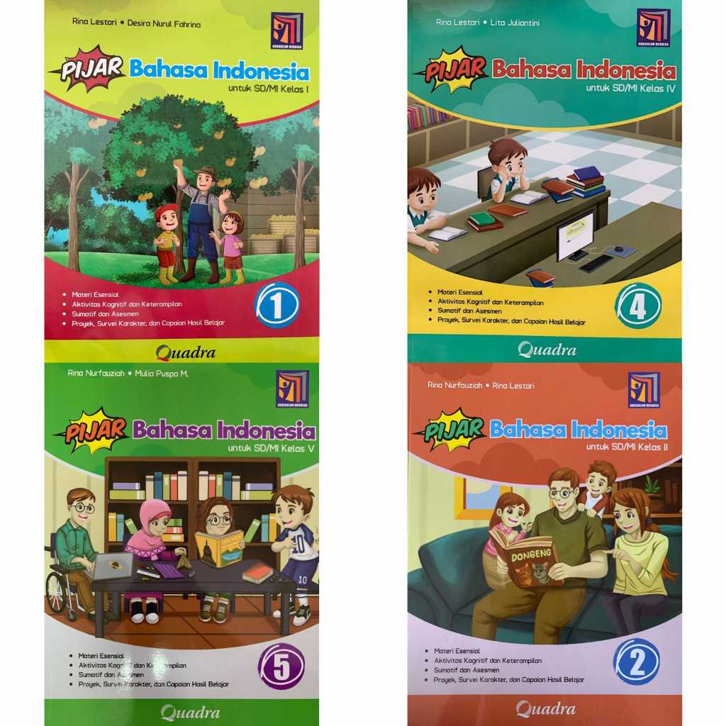 Jual Harga Satuan Pijar Bahasa Indonesia Kelas 1 2 3 4 5 6 Kurikulum