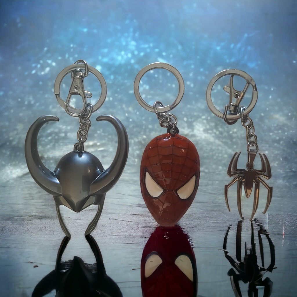 Jual Gantungan Kunci Keychain Marvel DC Comic Warner Bros HBO | Shopee ...