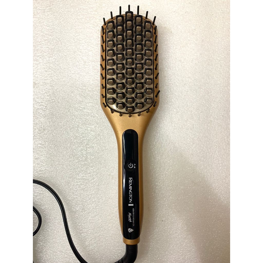 Keratin & argan oil nourish straightening brush hotsell