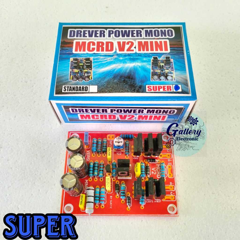 Jual Kit Power Amplifier Mcrd V Mini Bostrap Low Sub Terbaik Shopee