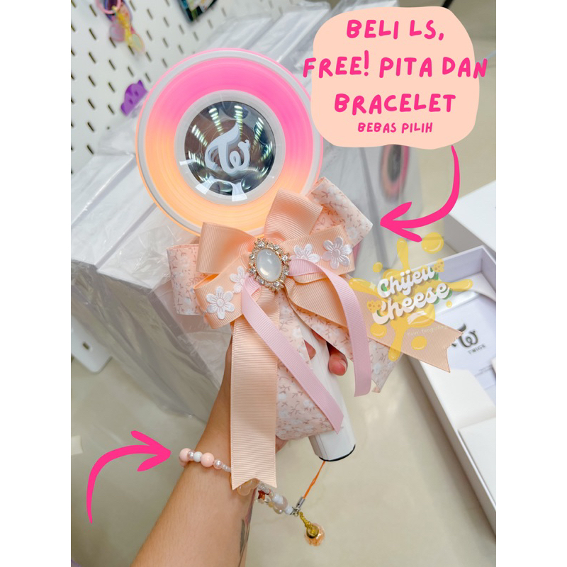 Jual [READY INA] CANDY BONG INFINITY V3 Twice Lightstick LS Ver 3 once Shopee Indonesia