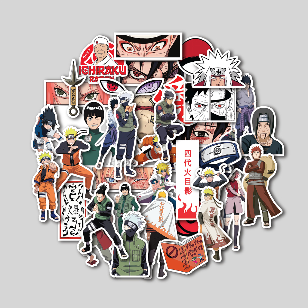 Jual STICKER PACK NARUTO | STICKER TUMBLER | STIKER LAPTOP KOPER HELM ...