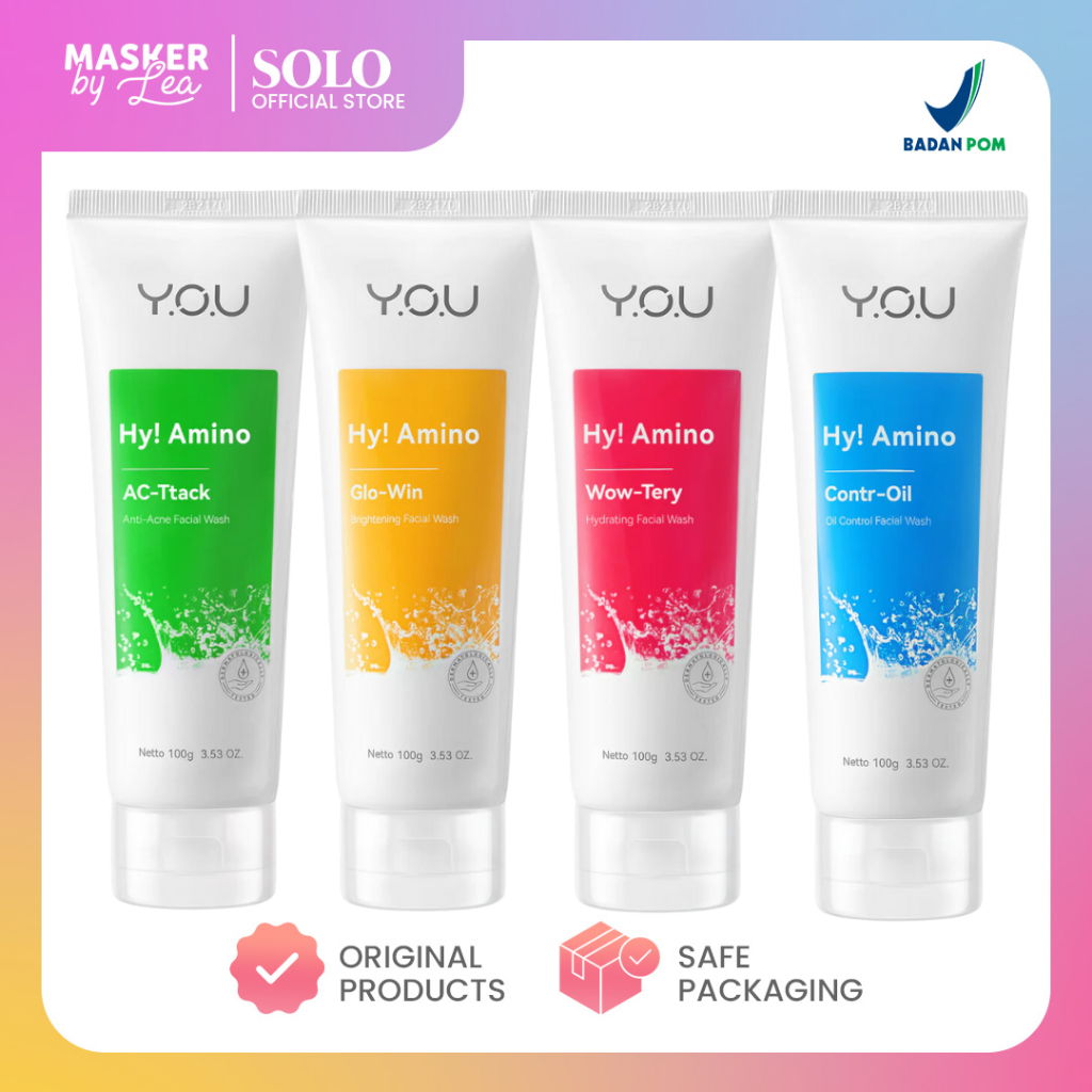 Jual You Hy Amino Facial Wash G Oil Control Brightening