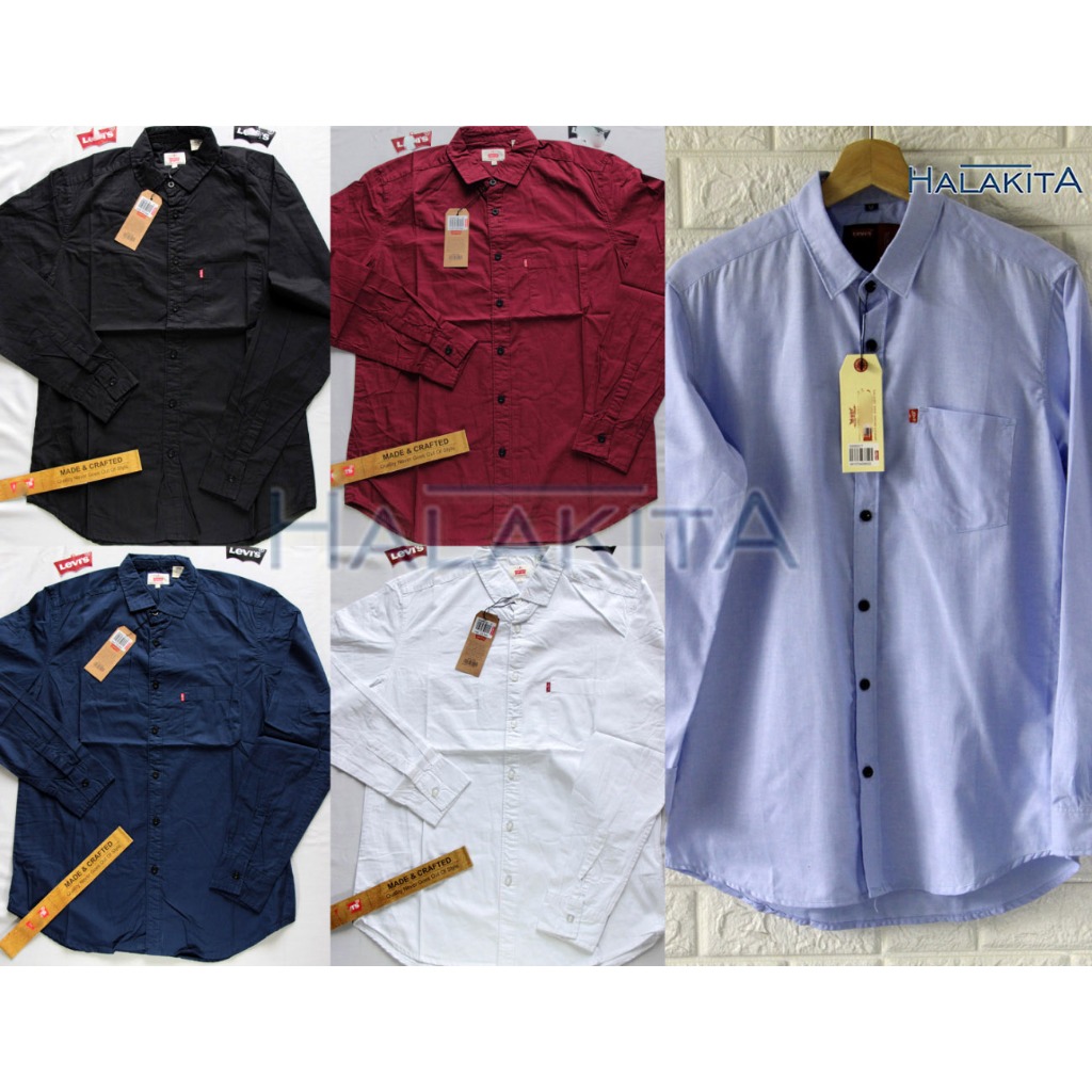 Jual Kemeja JUMBO Branded Kemeja Pria 2XL 3XL Kemeja Polos JUMBO