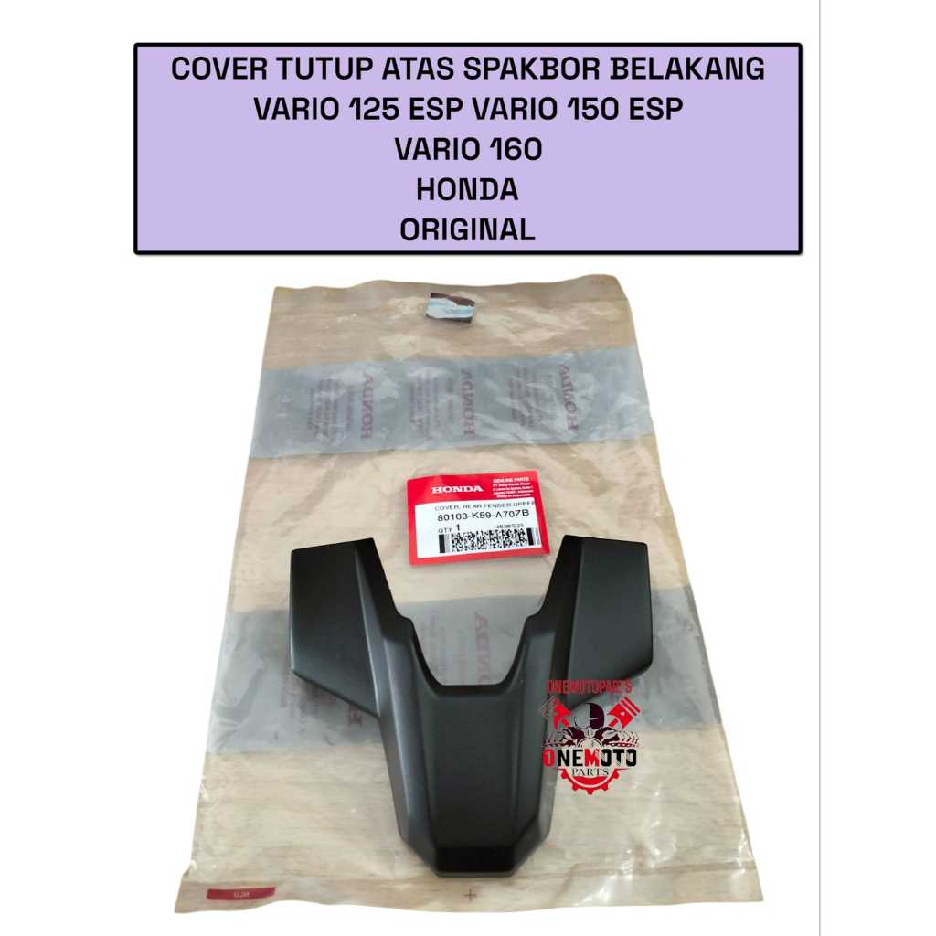 Jual Cover Tutup Atas Spakbor Belakang Vario Esp Vario Esp