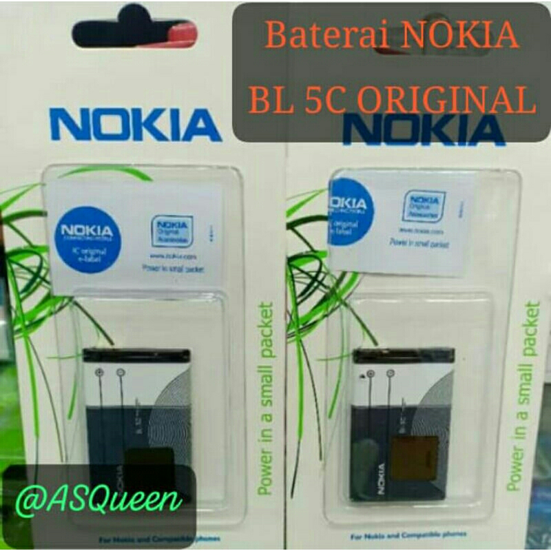 Jual Baterai ORIGINAL NOKIA BL 5C BL 4C Shopee Indonesia