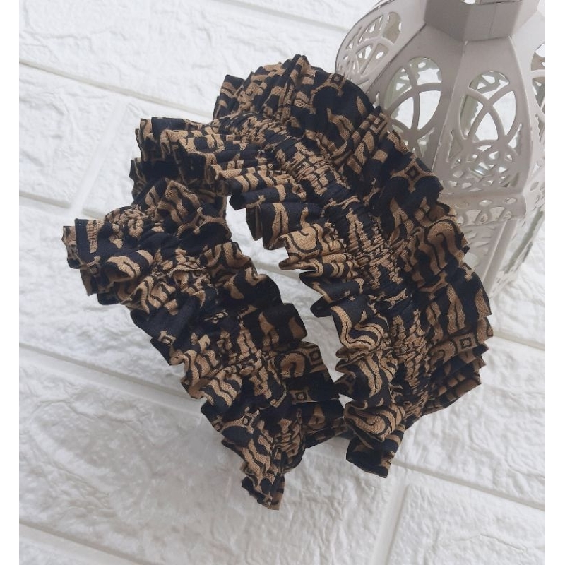 Jual Bando ruffles motif batik | Shopee Indonesia