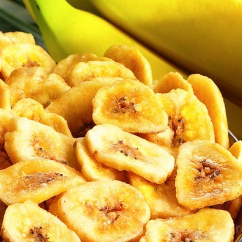 Jual Keripik Pisang Madu Renyah Cemilan Manis Kripik Buah Organik