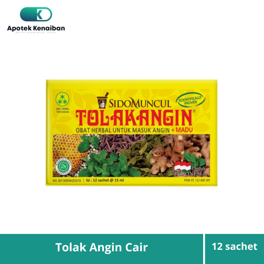 Jual Tolak Angin Cair Box 12 Sachet | Shopee Indonesia