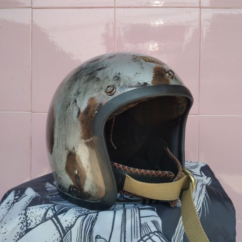 Jual Helm Slimhead 500TX Rustic Vintage | Shopee Indonesia