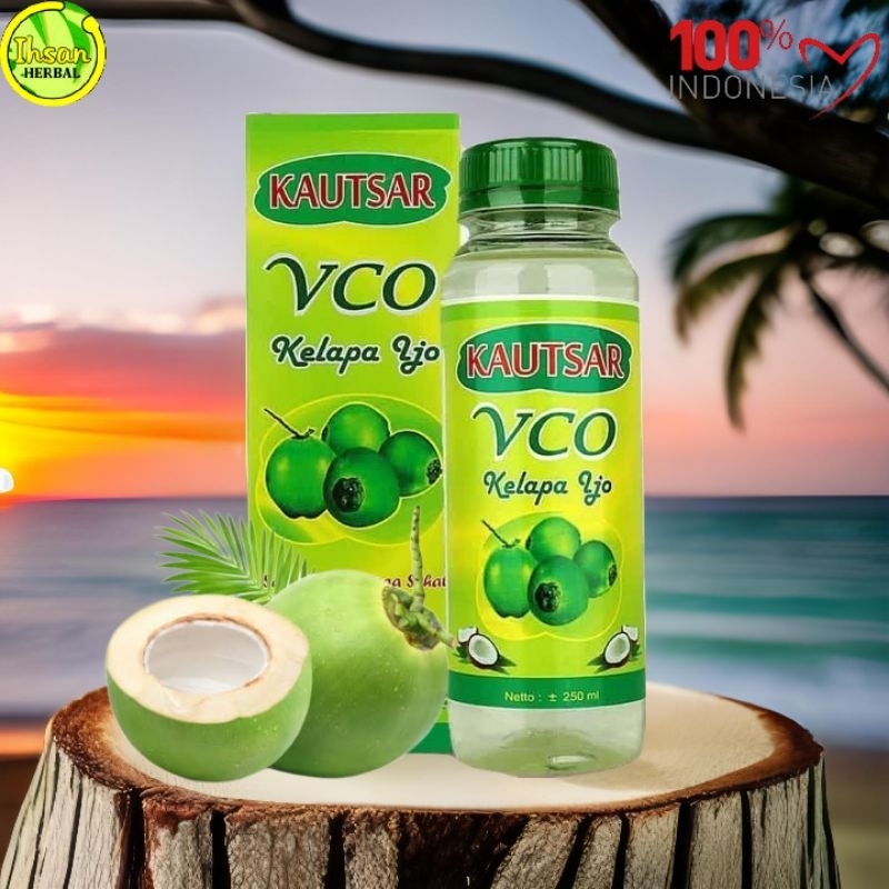 Jual Vco Kelapa Ijo Peremium Vco Kelapa Hijau Al Kautsar Minyak Kelapa Murni Shopee Indonesia