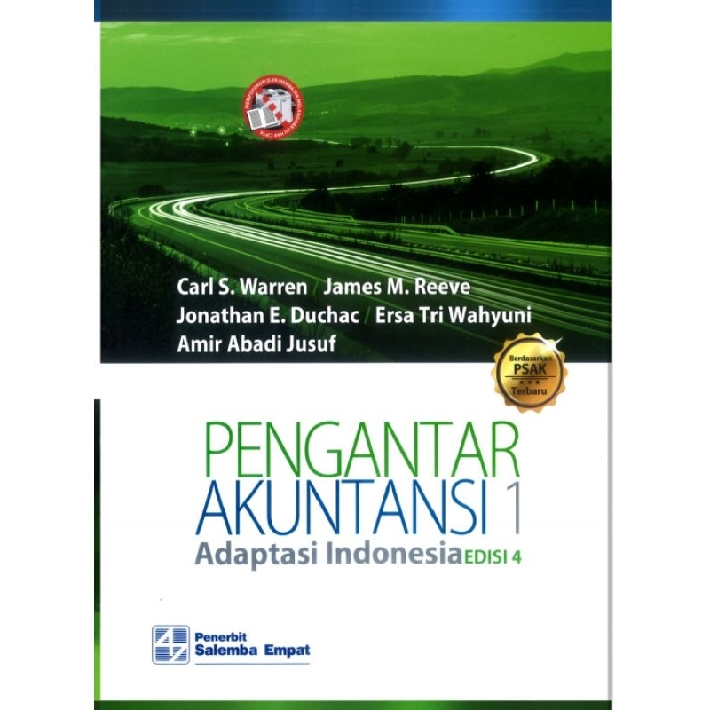 Jual PENGANTAR AKUNTANSI ADAPTASI INDONESIA Edisi 4 Buku 1 By WARREN ...