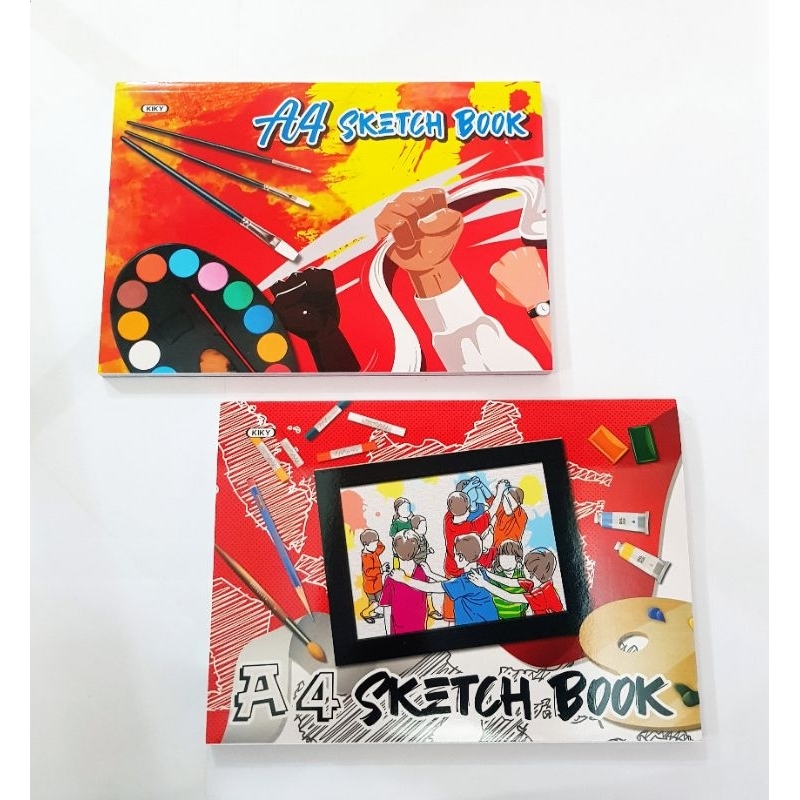 Jual Buku Sketsa/Sketchbook Kiky A4 50 Lembar Shopee Indonesia