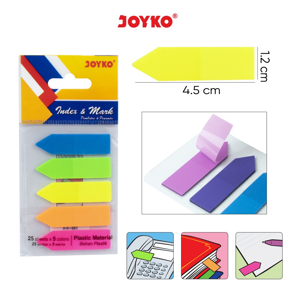 Jual Joyko Index Mark Penanda Pembatas IM-44 Plastik | Shopee Indonesia