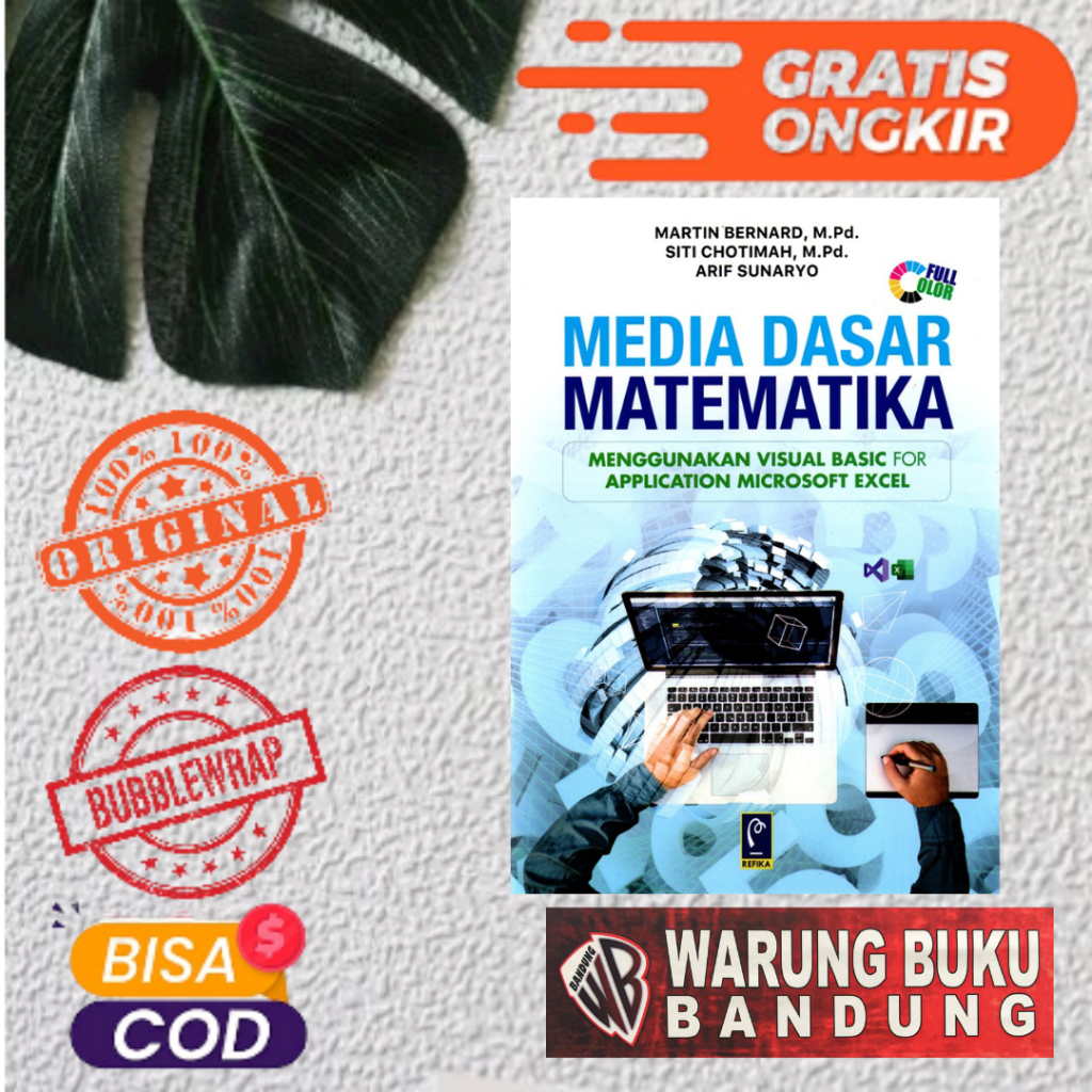 Jual buku media dasar matematika menggunakan visual basic for