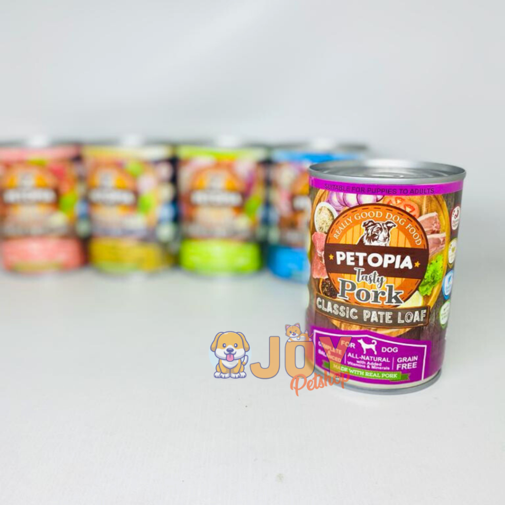 Jual Petopia kaleng 380gr -Makanan anjing kaleng basah dog food wet ...