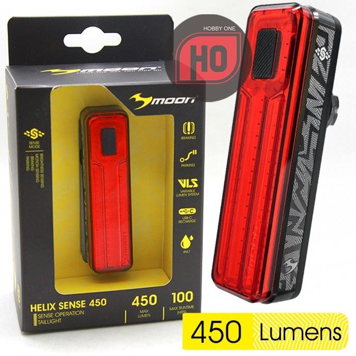 Jual Moon HELIX SENSE 450 Rear Light - Lampu Led Sepeda Belakang ...