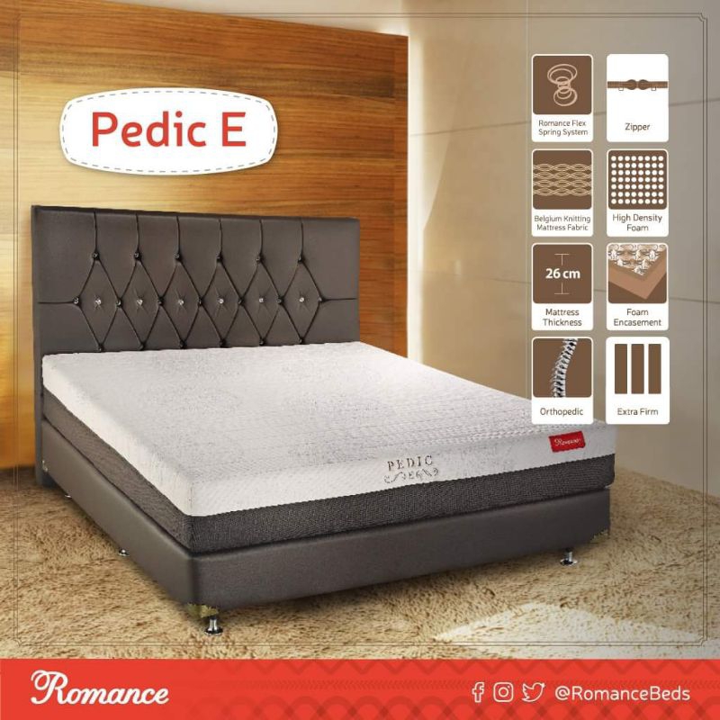 Jual SPRING BED PEDIC E MINIMALIS SPRING BED TERLARIS SPRING BED ...