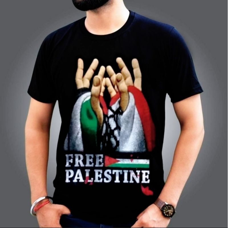Jual baju kaos palestine dakwah islam combad 30 s tshirt palestine baju