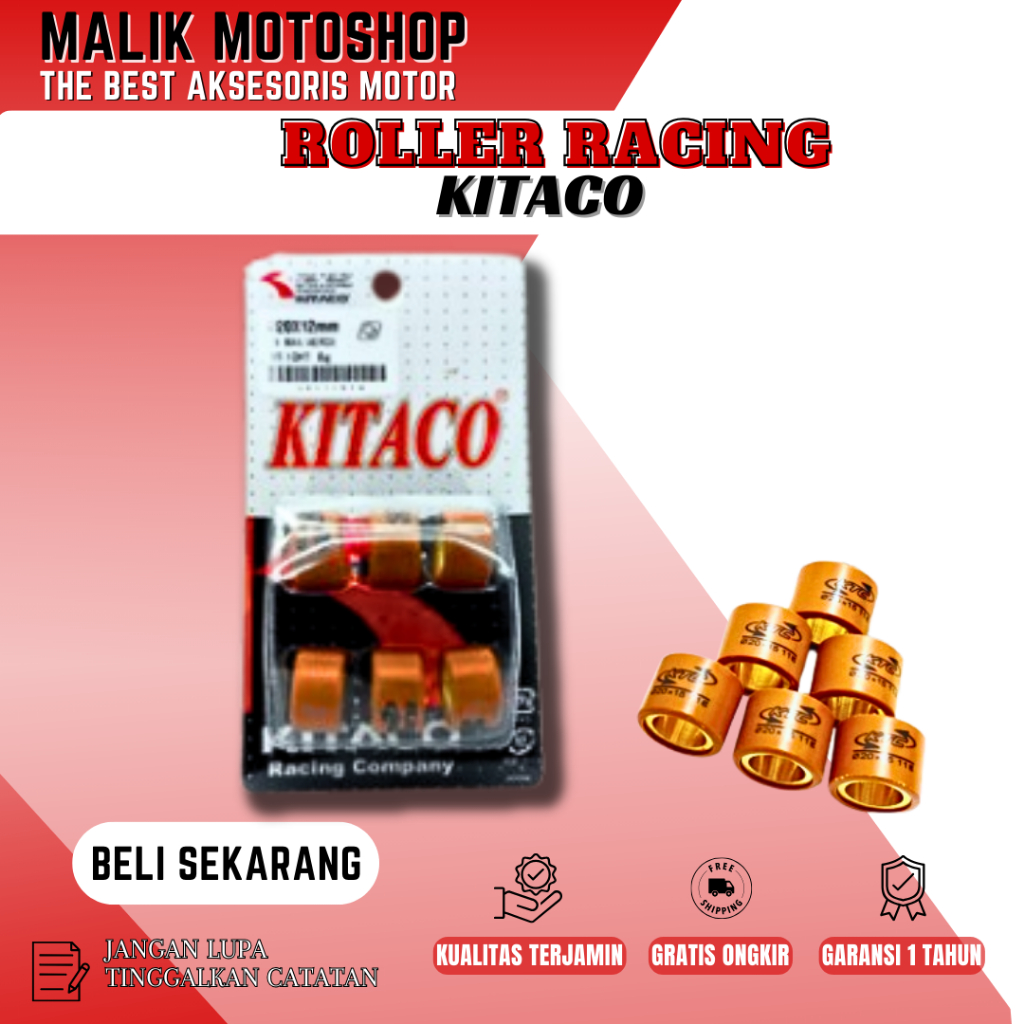 Jual Roller Roler Kitaco Racing Vario Fi Led Genio Pcx G Beat New