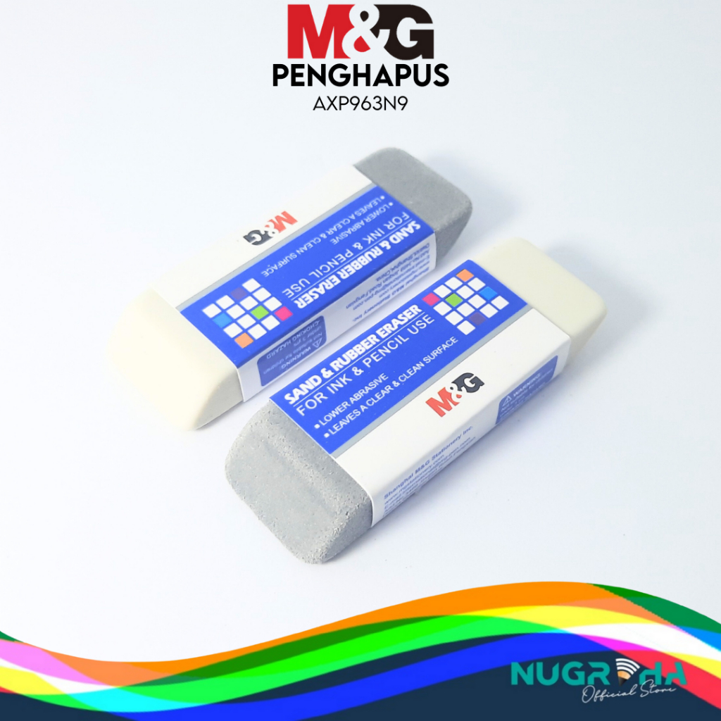 Jual M&G Penghapus Pensil Pulpen 2 in 1 Eraser AXP963N9 | Shopee Indonesia