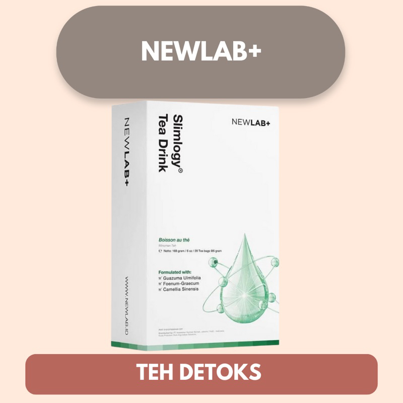 Jual Beaudelab Newlab Teh Diet Detoks Slimfazz Tea Drink Suplement Diet Pelangsing Herbal